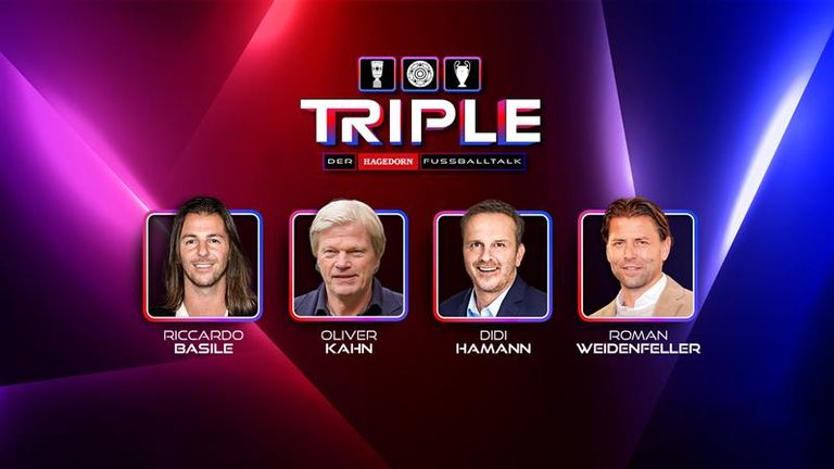 In jeder Champions-League-Woche läuft am Donnerstag auf Sky Sport "Triple – der Hagedorn Fußballtalk". 