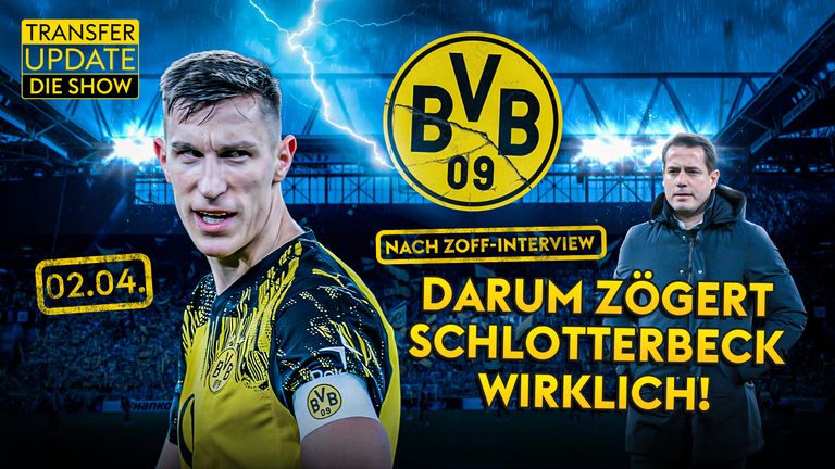 Heute in ''Transfer Update - Die Show'': Darum zögert Schlotterbeck wirklich. So viel fordert Köln für El Mala. HSV-Star zu Bayern? Lewandowski winkt neuer Barca-Vertrag.