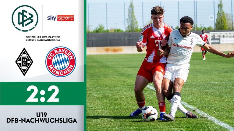 Borussia Mönchengladbach - FC Bayern - die Highlights | U19-Bundesliga
