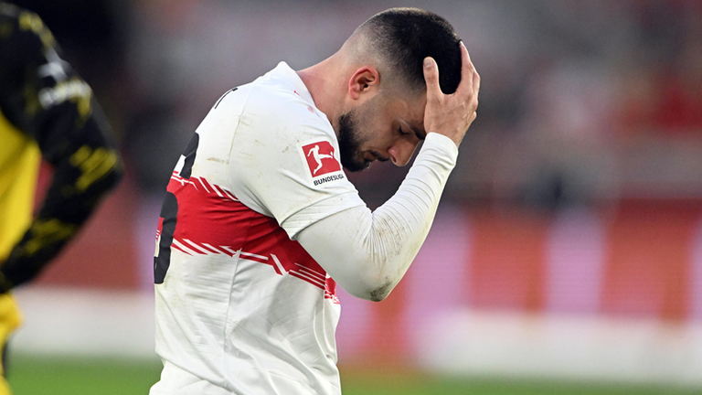 Stuttgarts Deniz Undav konnte die Niederlage gegen den BVB auch nicht abwenden. Am Sonntag trifft der VfB auf den HSV.