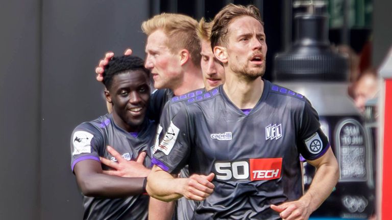 Der VfL Osnabrück jubelt auch in Ingolstadt.