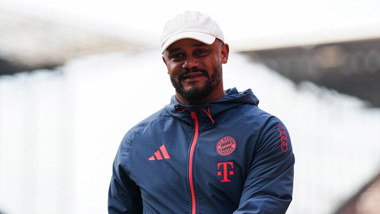 Vincent Kompany zeigt sich ob der Beförderung von Unions Cheftrainerin Marie-Louise Eta erfreut. 