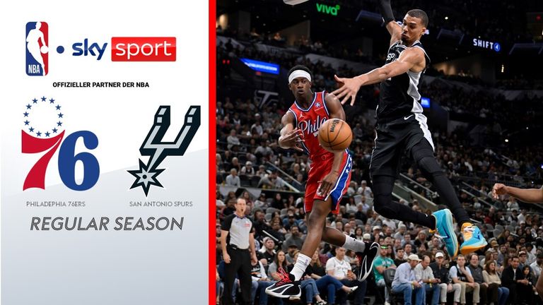 Philadephia 76ers @ San Antonio Spurs - die Highlights 