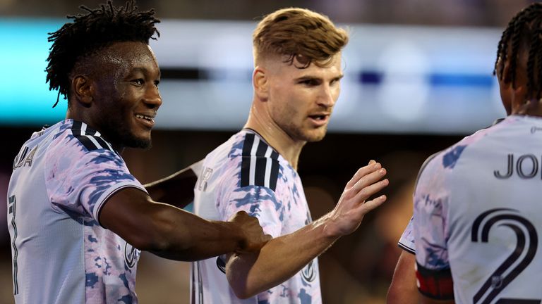 Timo Werner darf sich über seinen ersten MLS-Treffer freuen.