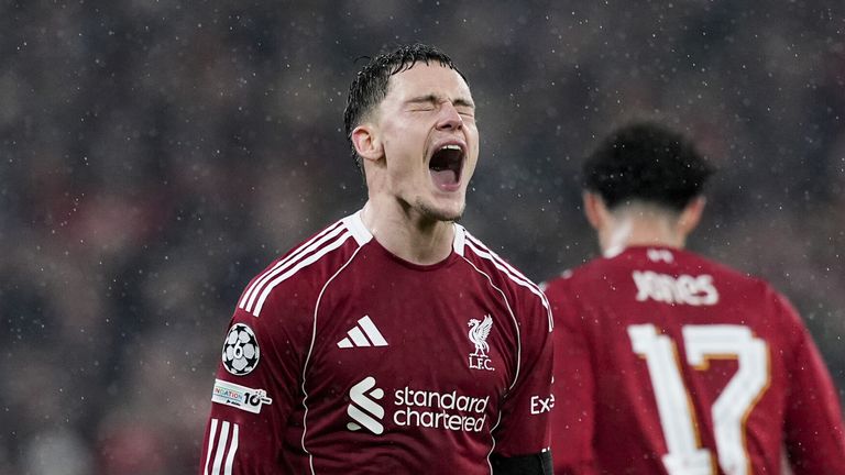 Nach dem Ausscheiden Liverpools in der Champions League muss sich auch Florian Wirtz Kritik gefallen lassen.