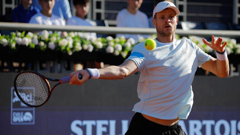 Yannick Hanfmann steht beim ATP-Turnier in Marrakesch im Viertelfinale. 