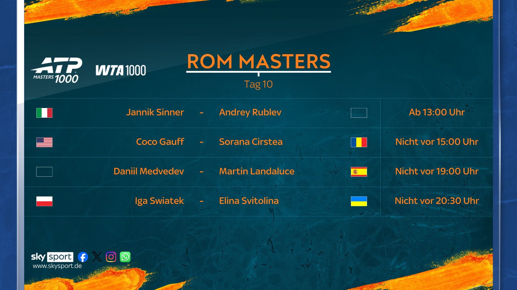 Tennis HEUTE LIVE im TV und Stream: Übertragung auf Sky | Tennis News ...