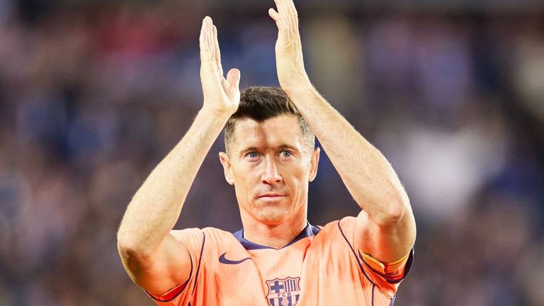 Barca-Star Robert Lewandowski hat seinen Abschied von den Katalanen bekanntgegeben. 