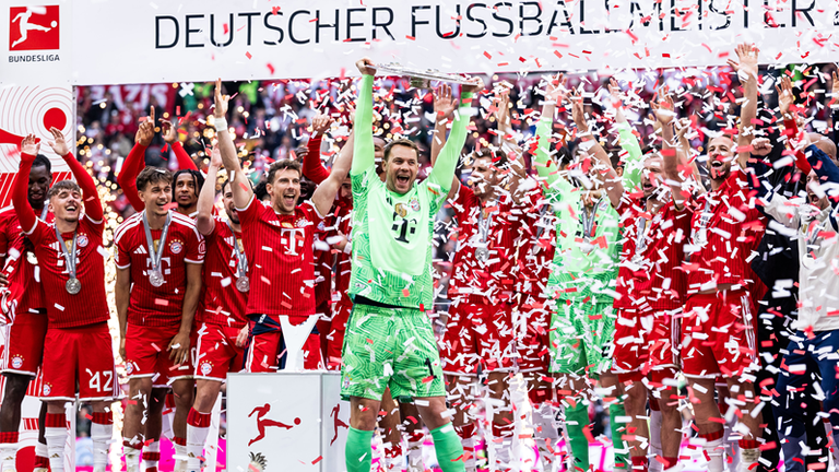Der FC Bayern sicherte sich 2026 erneut die Meisterschaft. Im August wird er die neue Saison am ersten Spieltag einläuten. 