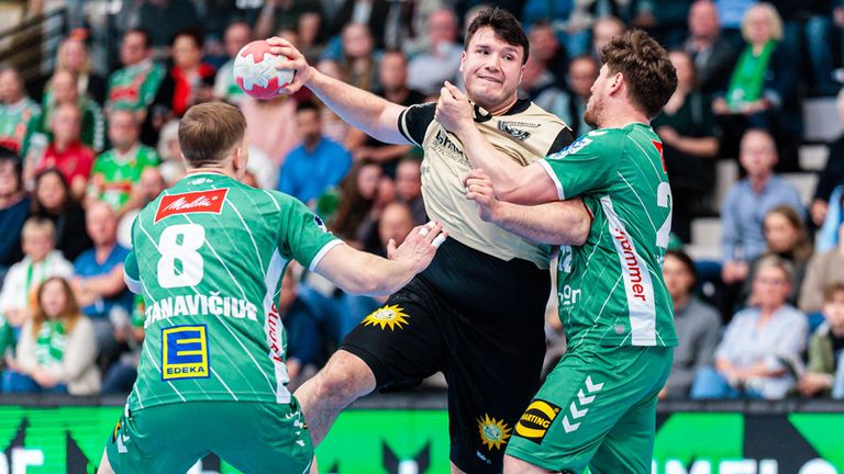Die GWD Minden und der BHC teilen in der Handball-Bundesliga die Punkte.