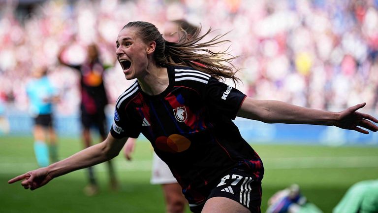 Jule Brand schießt Lyon ins Champions-League-Finale.