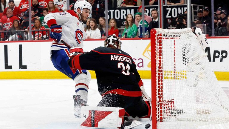 Die Montreal Canadiens besiegen zum Auftakt der Conference-Finals Carolina deutlich.