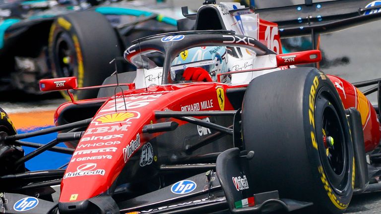 Charles Leclerc und Ferrari erlebten in Miami trotz eines großen Update-Paketes ein durchwachsenes Wochenende.