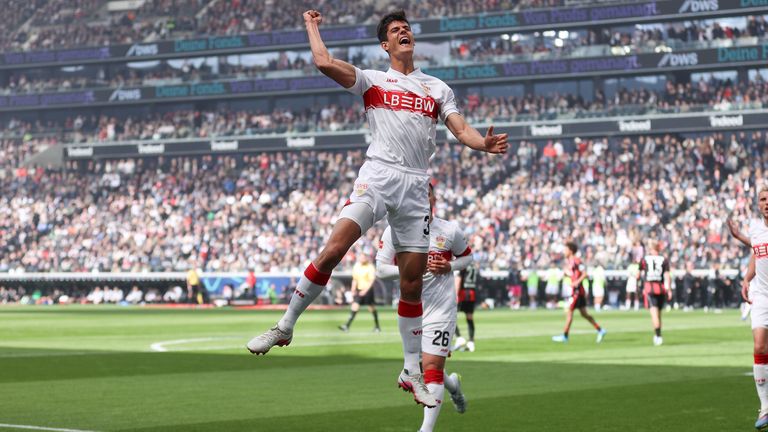 Der VfB geht in Führung.