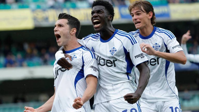 Como 1907 steht erstmalig in der Champions League.