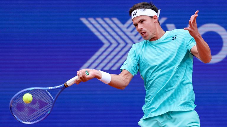 Daniel Altmaier steht in Hamburg im Viertelfinale. 