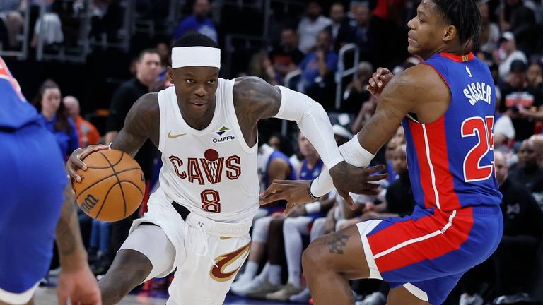 Dennis Schröder steht mit den Cleveland Cavaliers nach einem klaren 125:94 in Spiel 7 gegen die Detroit Pistons im Eastern Conference Finals