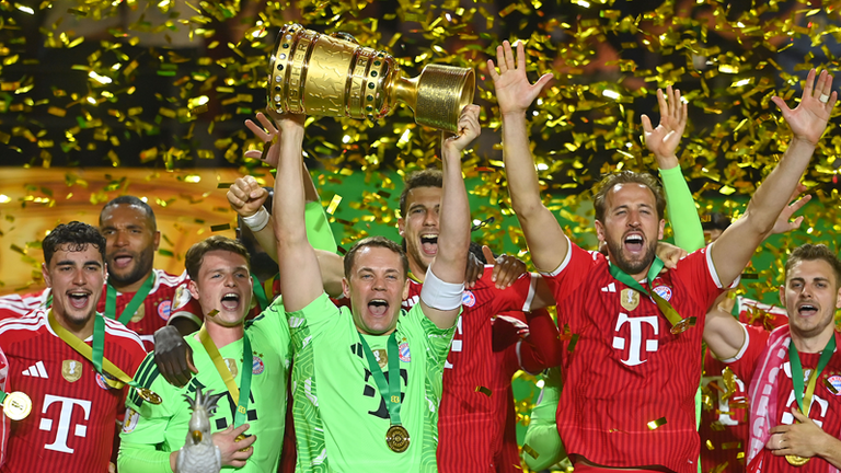 Der FC Bayern München gewann das DFB-Pokalfinale 2026 gegen den VfB Stuttgart mit 3:0 und holte damit erstmals seit 2020 wieder den Titel.