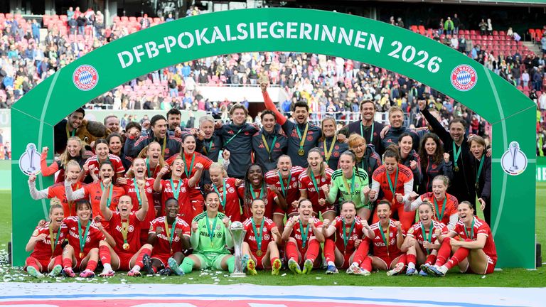 Triumph in Köln: Die Frauen des FC Bayern München krönen sich zu den DFB-Pokalsiegerinnen 2026.