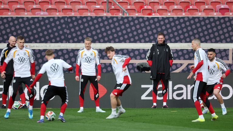 Sky zeigt das erste öffentliche Training der deutschen Nationalmannschaft LIVE im Stream und in der Sky Sport App. 