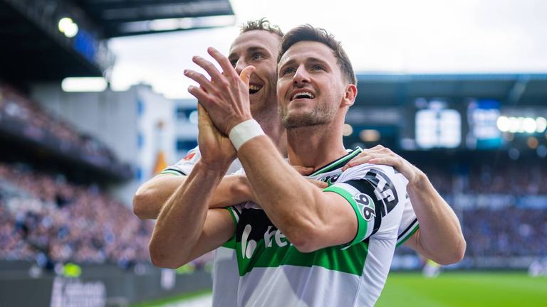 Enzo Leopold kämpfte bis zum letzten Spieltag um den Aufstieg in die Bundesliga mit Hannover 96.