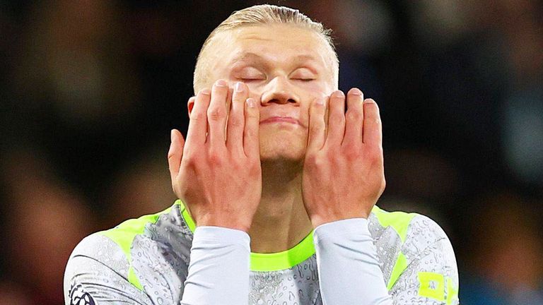 Erling Haaland und Manchester City können den FC Arsenal nicht mehr abfangen.