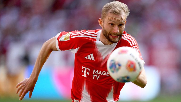 Konrad Laimer und der FC Bayern könnten bald getrennte Wege gehen.