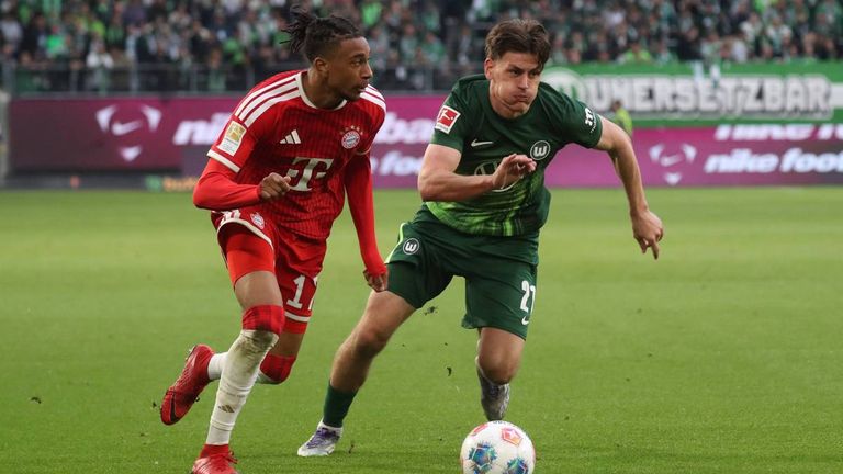 VfL Wolfsburg verliert nach einem Tor von Michael Olise gegen FC Bayern München.