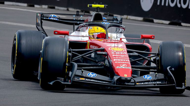 Lewis Hamilton (Ferrari) in Kanada.