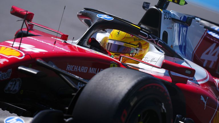 Lewis Hamilton (Ferrari) in Kanada.