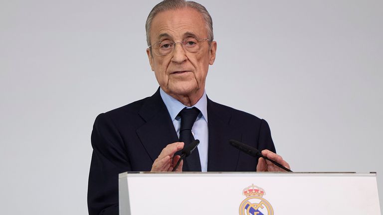 Florentino Perez kündigt Neuwahlen bei Real Madrid an. 