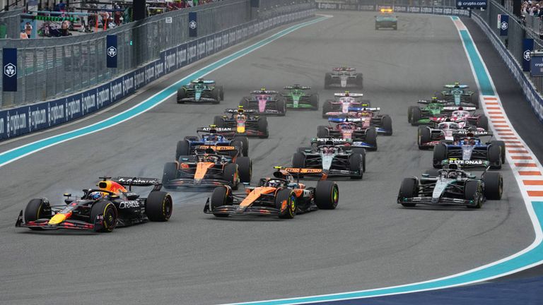 Die Formel 1 fährt seit 2022 in Miami.