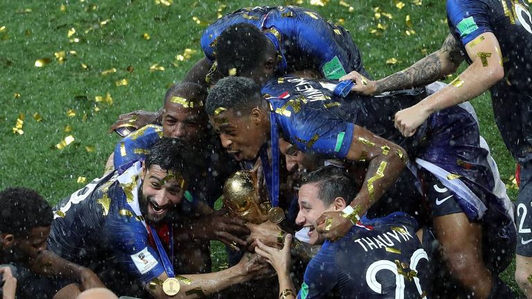 PLATZ 5: Frankreich (131 Punkte, 51 Tordifferenz)