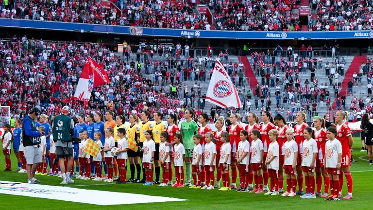 Die Frauen des FC Bayern stehen im Zuschauer-Ranking der Frauen-Bundesliga auf Rang drei.