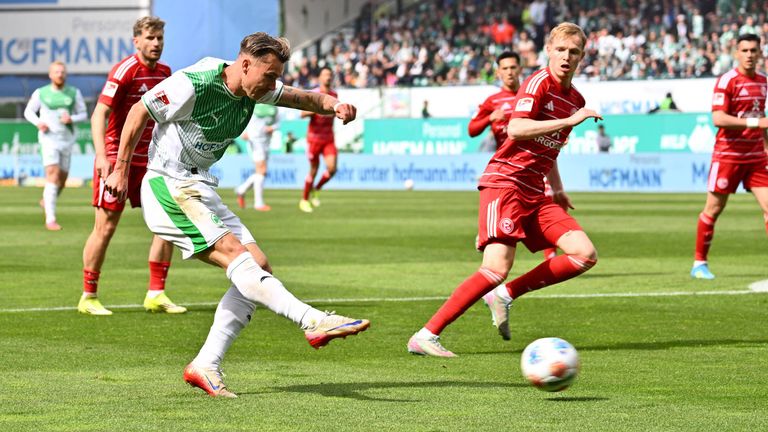 Führt geht gegen Fortuna in Front.
