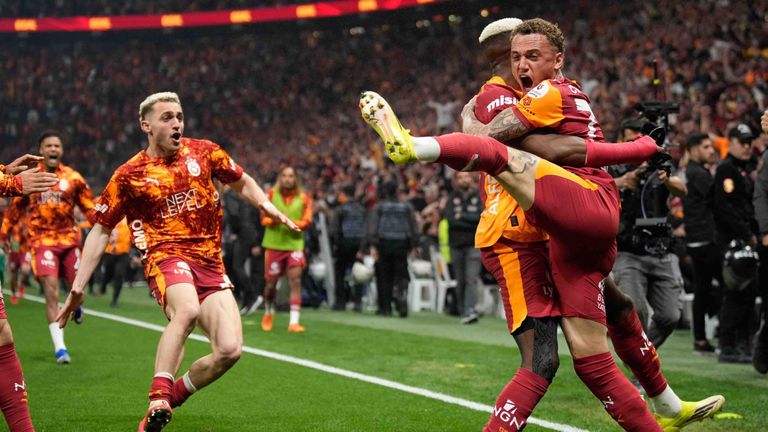 Galatasaray feiert den 26. Meistertitel der Vereinsgeschichte.