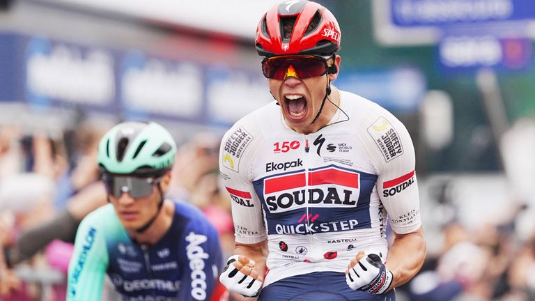 Paul Magnier gewinnt den Giro-Auftakt.