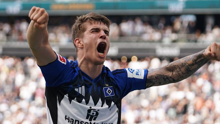 Luka Vuskovic etablierte sich beim HSV als absoluter Leistungsträger. 