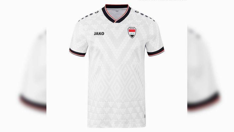 IRAK: Heimtrikot (Quelle: nurfussball.com)
