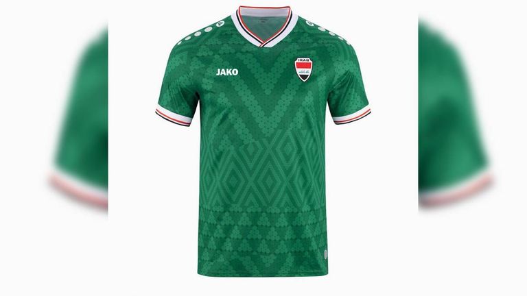 IRAK: Auswärtstrikot (Quelle: nurfussball.com)