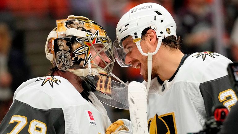 in der nacht auf donnerstag findet das erste spiel der Western Conference Finals statt zwischen den Golden Knights udn den Avalanche live au