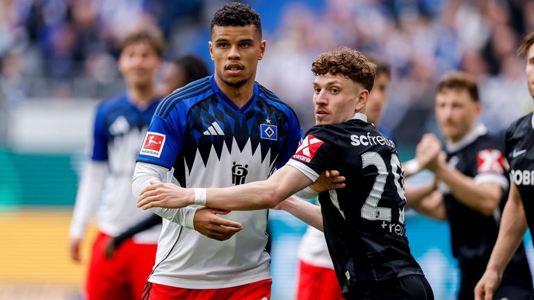 Ransford-Yeboah Königsdörffer (l.) verlässt den HSV.