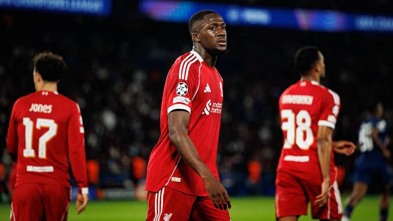 Ibrahima Konate lief seit Juli 2021 für den FC Liverpool auf.