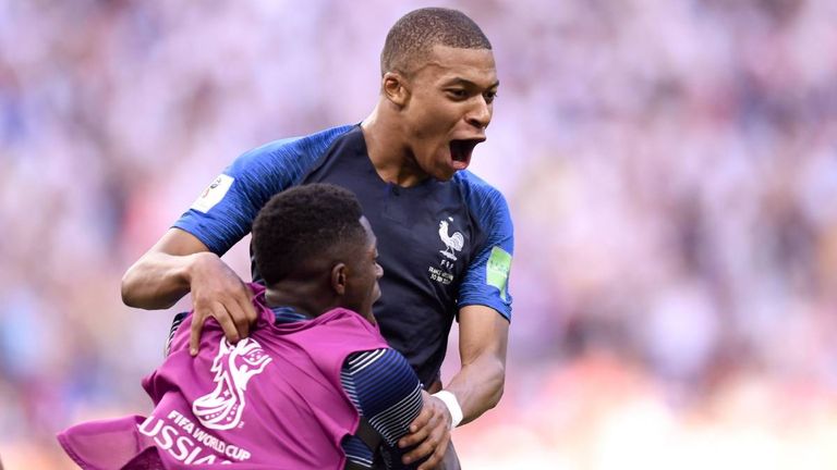 PLATZ 6: Kylian Mbappe (Frankreich), 12 Tore in 14 Spielen