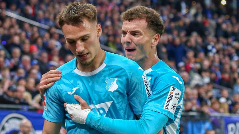 Tim Lemperle (l.) steht vor einer Vertragsverlängerung bei der TSG Hoffenheim.