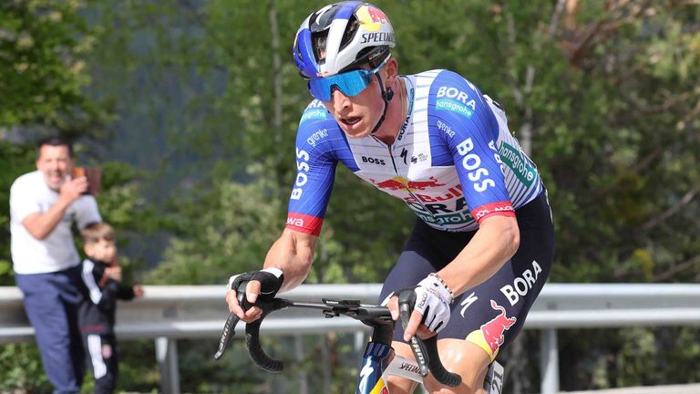Florian Lipowitz hat das Podium bei der Tour de Romandie in Sicht.