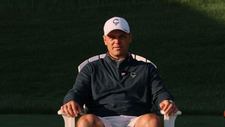 Martin Kaymer vor dem LIV Event in Virginia.