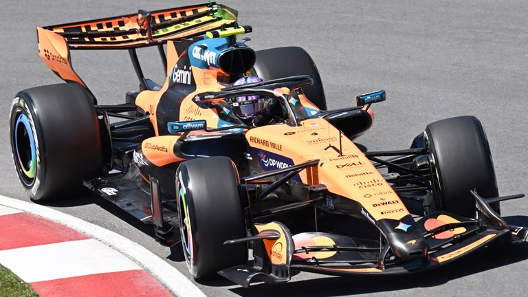 Lando Norris und McLaren haben ein großes Update-Paket in Kanada mit dabei.