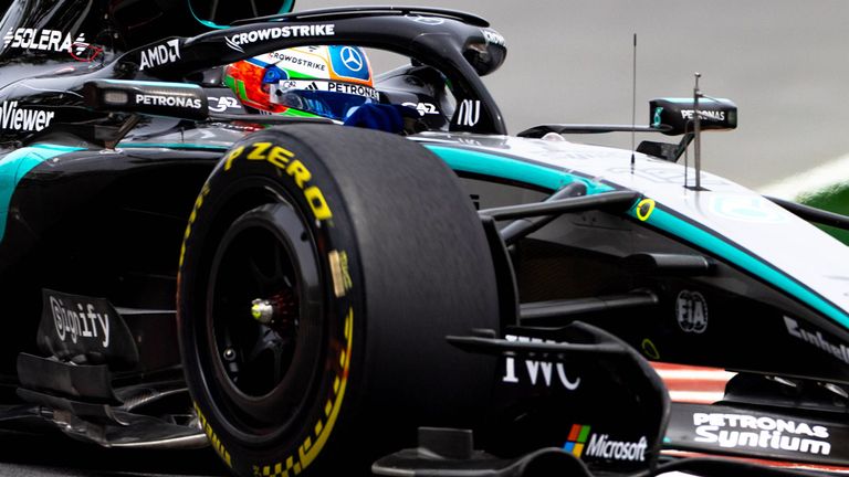 Kimi Antonelli (Mercedes) in Kanada.