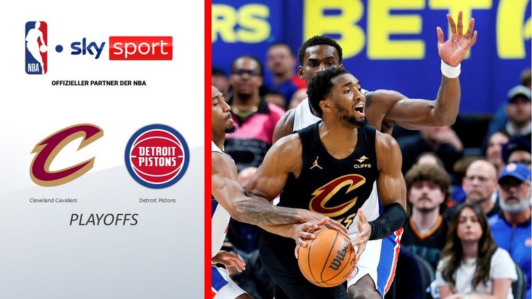 Dennis Schröder steht mit den Cleveland Cavaliers vor dem Aus. Die Cacs verloren das zweite Gastspiel bei den Detroit Pistons mit 97:107 und gerieten damit in der Best-of-seven-Serie mit 0:2 in Rückstand. 
